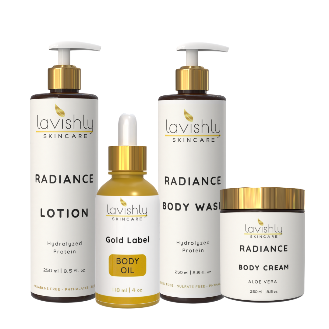 LAVISHLY SKINCARE ULTIMATE RADIANCE BODY SET