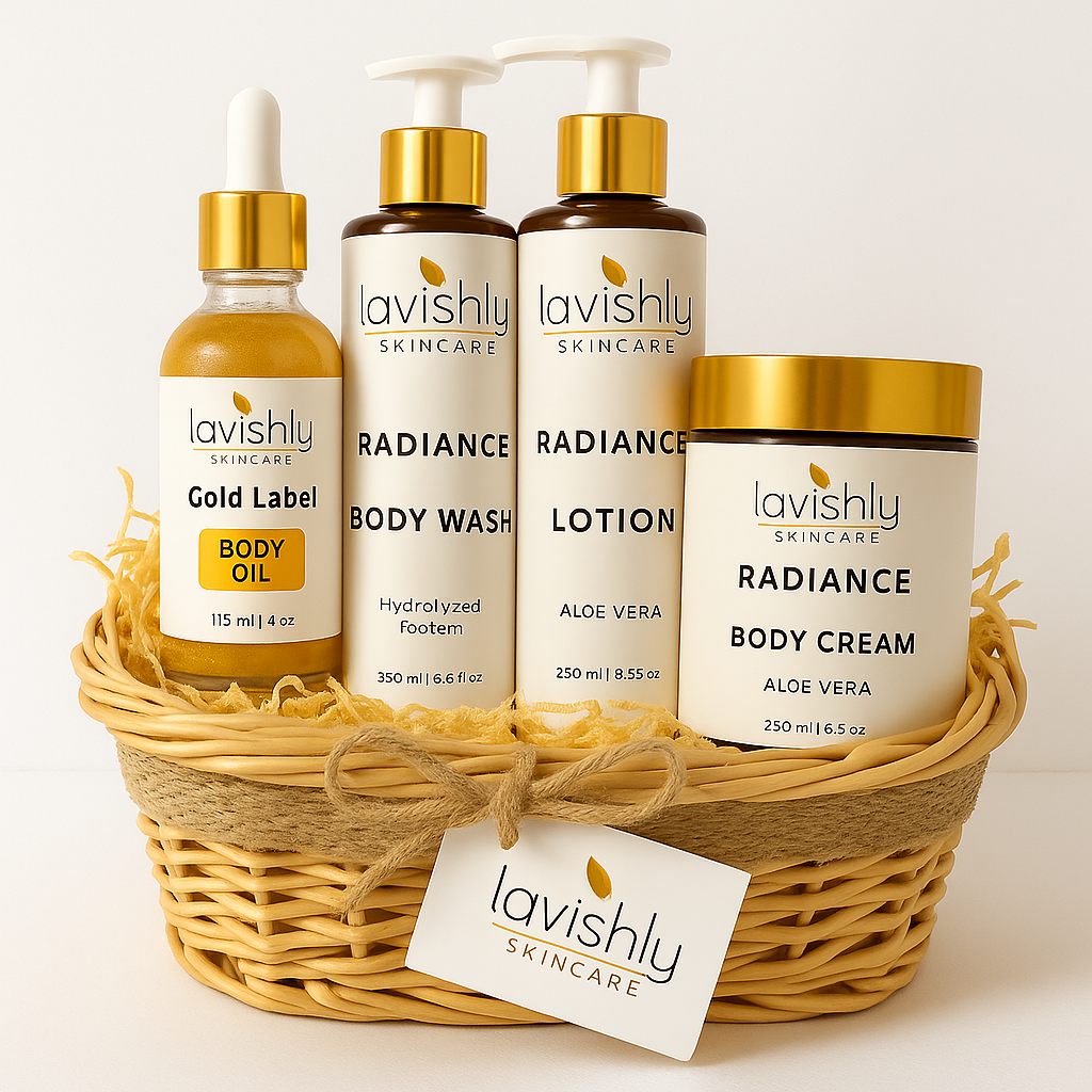 LAVISHLY SKINCARE ULTIMATE RADIANCE BODY SET