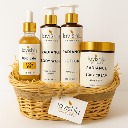 LAVISHLY SKINCARE ULTIMATE RADIANCE BODY SET